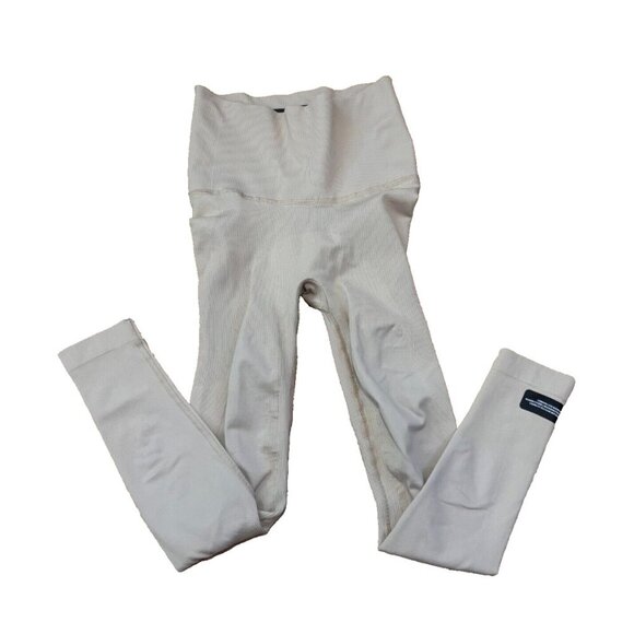 Adidas Women's Formotion Sculpt High Rise 7/8 Tights Tan Sz Small - Picture 3 of 8